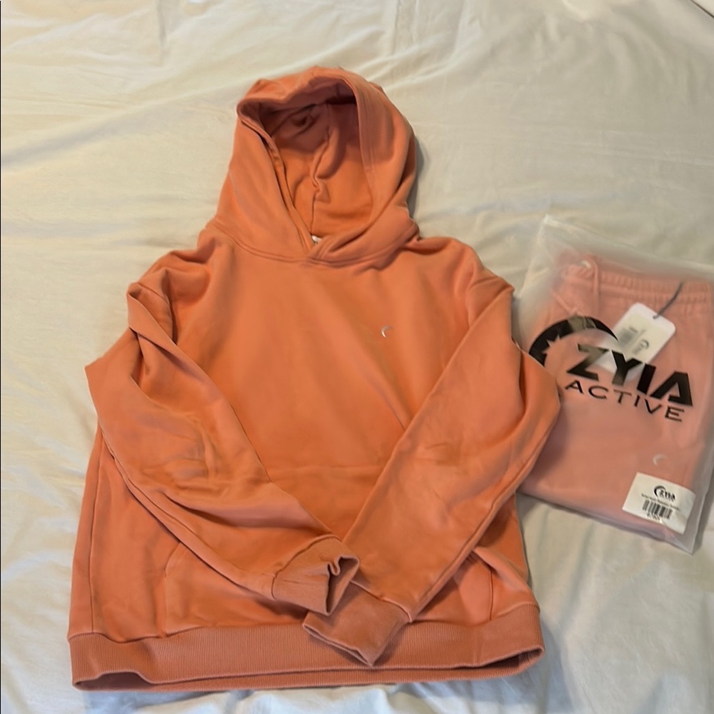 ZYIA Muted Kaolin Relaxation Hoodie & Sweats